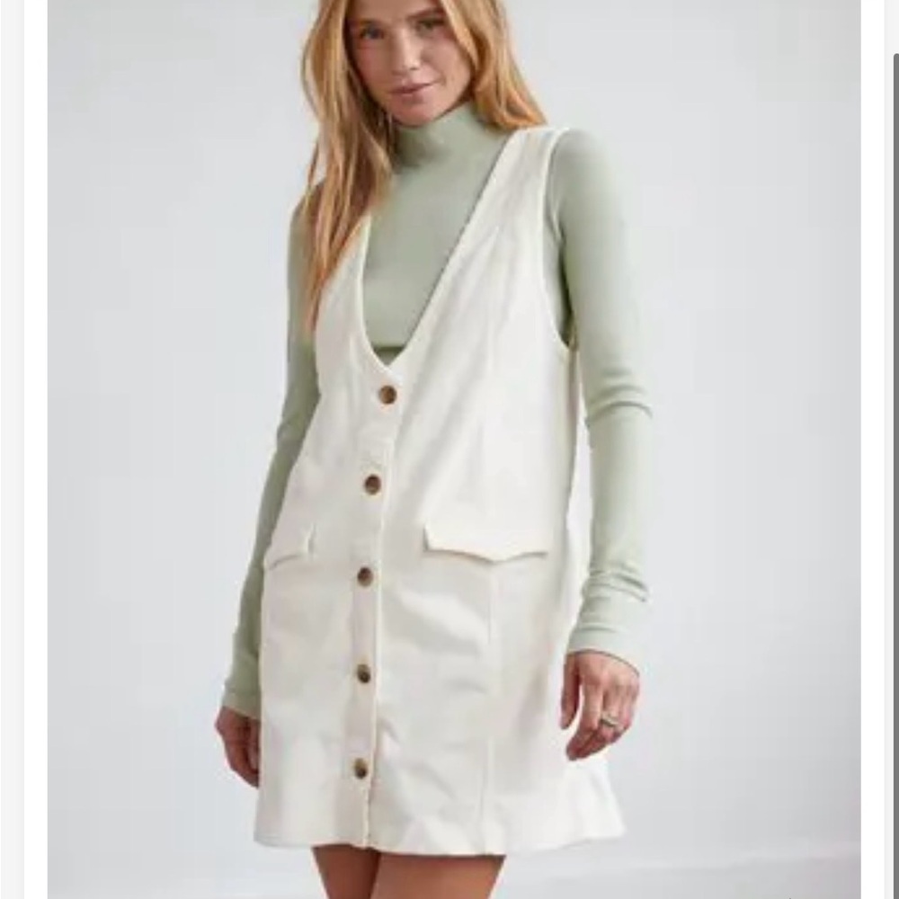 American Eagle Courduroy Layerable Mini Dress NWT - image 1